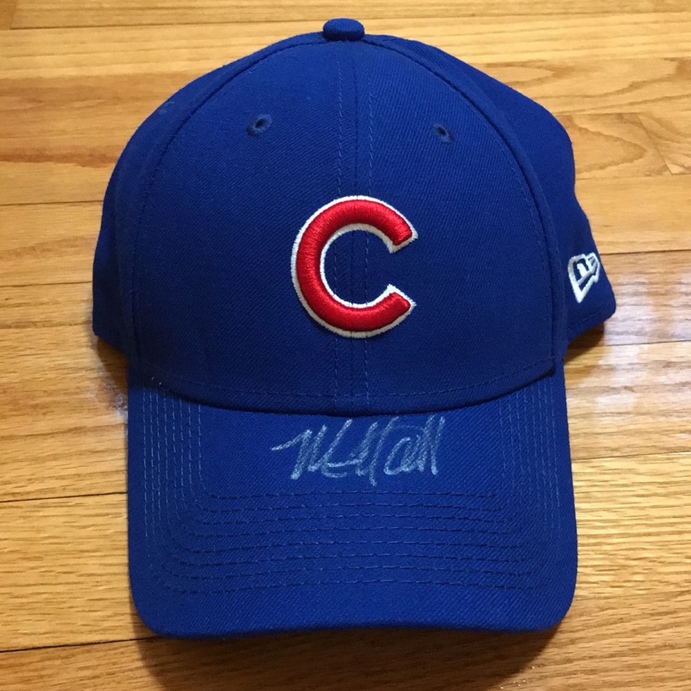 Mike Olt Autographed/ Signed New Era MLB Chicago Cubs Hat Cap (Brand New)